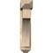 Ekena Millwork Westlake Arts and Crafts Rough Sawn Bracket w/ Offset Brace, Douglas Fir, 6"W x 24"D x 28"H BKT0604X24X28WTL03RDF - alternate 4
